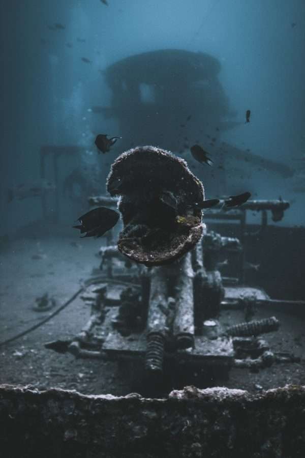 shipwreck dive in koh tao