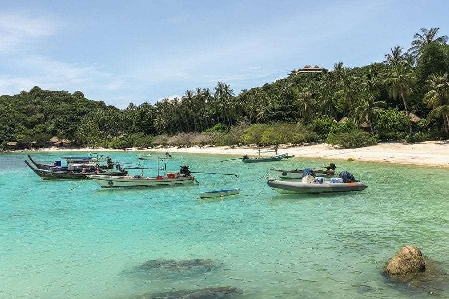 mejores playas de koh tao: shark bay