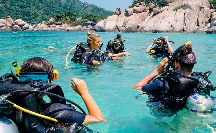 diving instructor course