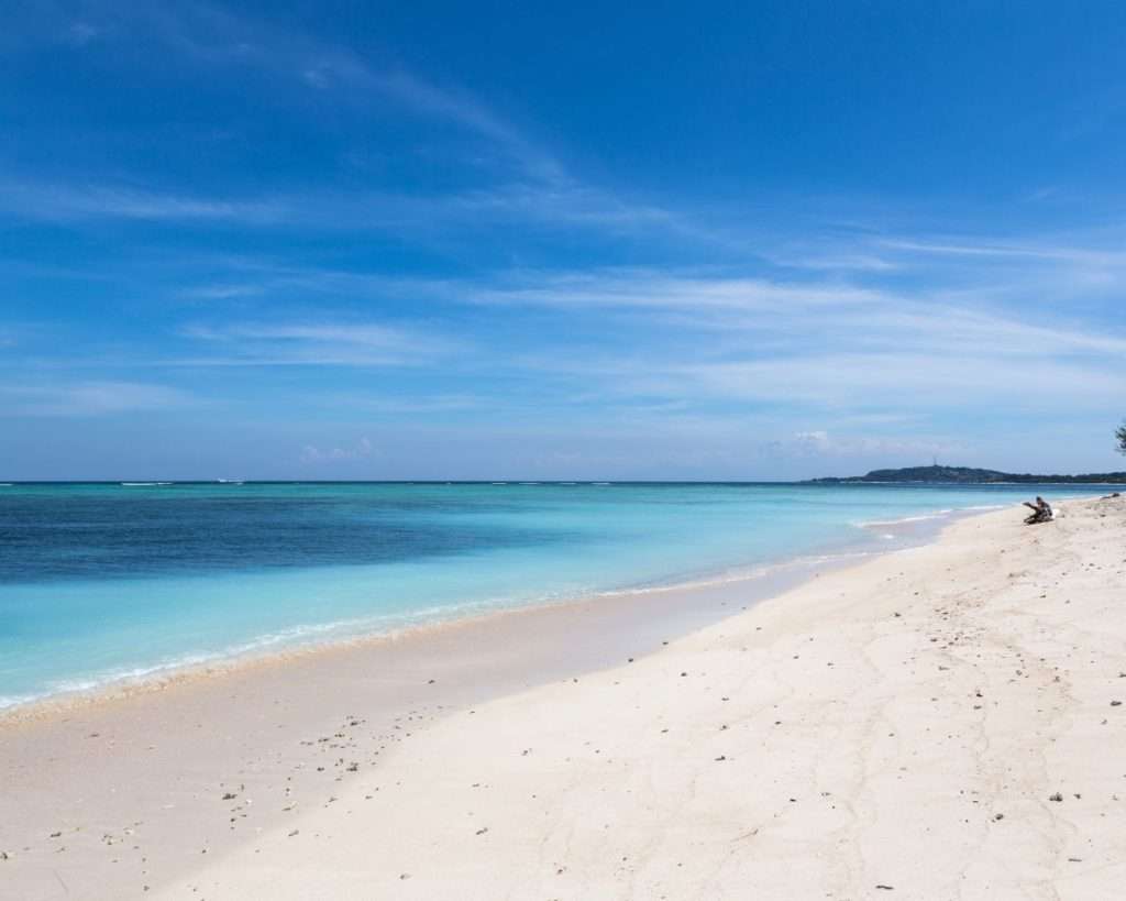 Playa norte de Gili Air