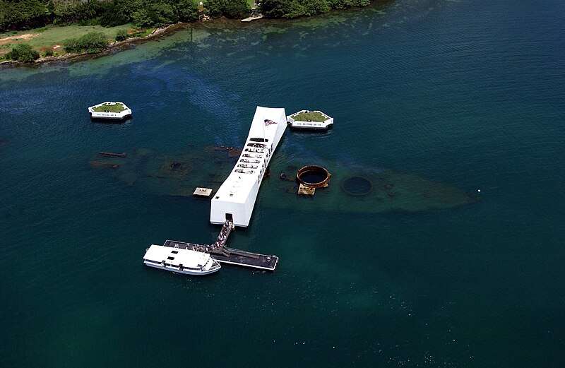 Los naufragios más famosos del mundo - El USS Arizona