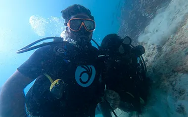Reef dive near Maya Bay