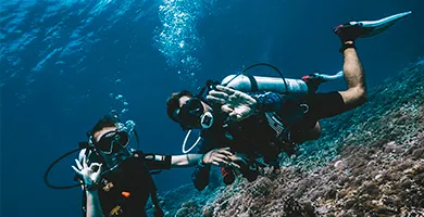 Open Water students